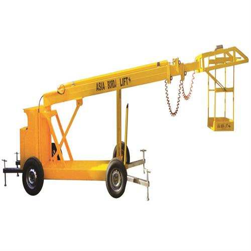 بالابر الکترو هیدرولیکی چند منظوره سوپر لوکس با چرخ خودرویی و قابل یدک آسیا برج  مدل EHML​